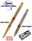 Fisher Space Pen  400raw   Raw Brass Classic Bullet Pen 