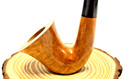 Unsmoked  Ed Burak -connoisseur N y c   Smooth Bent Dublin Freehand Sitter