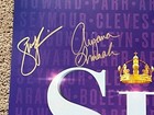 Six  The Musical     Broadway Cast-signed Window Card
