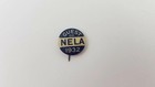 Natl Electric Light Assoc Pinback Button Pin Vtg 1932 Bastian Bros Guest Of Nela