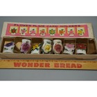Vintage Commodore Flower Place Card Holders Japan Ceramic Floral Set Of 7