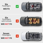 3w Floor Mats For Jeep Grand Cherokee L 2021-2025 Car Floor Liner All-weather