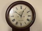 Seth Thomas   1  Large Regulator Wall Clock In Mahogany Case Model 1860- Working