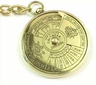 Lot Of 50 Collectibles Brass Perpetual Calendar Key Chain Nautical Lot