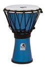 Toca Freestyle Colorsound Djembe Metallic Blue 7 In 