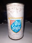 Old Style Beer 1960 Empty B o 12 Oz Flat Top Straight Steel Beer Can
