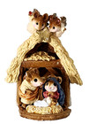 Wee Forest Folk M117 Chris-mouse Pageant   M144 Stable Nativity Lot Of 2 W  Box