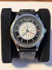 Akribos Xxiv Ak1126ssbk Men   s Quartz 42 1mm Day date 30m Black Dial