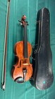 Old Violin Full Size With Bow And Case