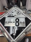 8 Legend Aluminum Dot Cargo Hazmat Hazard Flip File Placard System Flammable