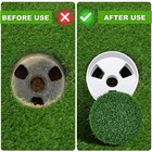 2 Sets Golf Hole Cup For Putting Green Golf Accessories For Backyard Practice   