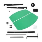 For John Deere Rops Tuff Top Tractor Canopy 2  X 2  Or 2  X 3  52  X 52  Green