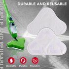 Sgizoku Microfiber Steam Mop Pad Replacement Compatible With H2o H20 X5 4