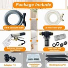 Extractor Kit For Upholstery Carpet Cleaning Auto Detailing With 10 Ft Vacuum