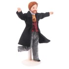 1 12 Scale Dollhouse Miniature Porcelain Dolls Vintage Bearded Man Gentleman
