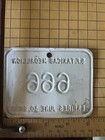 San Francisco Taxi Cab Medallion From Cab 666 Vintage Collectible Rare