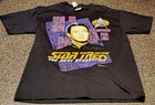 1991 Star Trek Next Generation Data Commander Tee Signed By Brent Spiner Size L