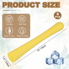 8 Pcs Cocktail Muddler  10 Inch Pp Drink Muddler  Yellow  thick 