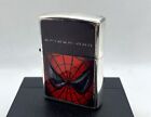 Rare  Auth Zippo 2001 Limited Edition Spider-man Lighter Face 3d Lighter No 0916