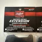 2x Rawlings Ext Left Hand Batter Helmet Extension Fits Vapor Rcfh   R16 Jr sr