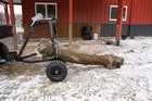 Impact Implements   Log Hauler For Tree Removal With Atv  Utv And Lawn Tractors
