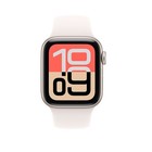 Apple Watch Se 3 40mm Gps Starlight Aluminum Case Starlight Sport Band Meh34lw a