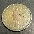 Canada 1837 City Bank  Half Penny Token