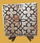 10 Pcs  8  X 8  Moroccan Tile Design On Reclaimed Barn Roofing Metal Co2 Etched