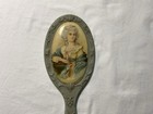 Antique Victorian Hand Held Vanity Mirror Portrait Pat July 12th  1892