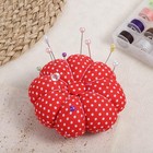 Wrist Pin Cushion For Sewing Cute Large Red Pin Wristband