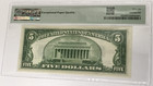 1934a  5 Silver Certificate Pmg 66 Gem Uncirculated Epq Fr 1651 Ja Block