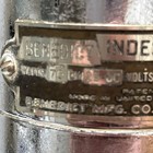 Vintage Benedict Indestructo  58 Jadeite Green Milkshake Mixer Works 