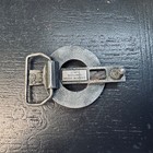 Vintage 1977 Bergamot Brass Works Tricolor Mixed Metal Twisted Rope Belt Buckle