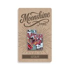 Utah Enamel Pin     State-themed Lapel Pin