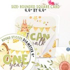 Set Of 24 Baby Monthly Milestone Stickers Unisex 1st Year Holidays Life Events