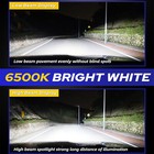 White For Chevy C10 C k Gmt400 Pickup Truck 1500  2500 88-98 Led Headlight Bulbs