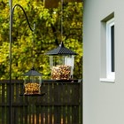 Wild Bird Feeder Squirrel Proof Metal Bird Seed For Outside Hanging