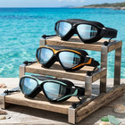 1-4pcs  Adults Swim Goggles  Wide View Clear View Anti-fog Uv Protection No Leak