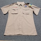 Boy Scouts Of America Shirt Youth Extra Large Khaki Bsa San Diego Imperial Patch