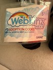 Ganz 2025 Webkinz Next Zebra Plush New Wk00026 Dual Codes 2  Codes  With W