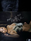 Raquel Pomplun Autographed Signed Sexy Actress Model 8x10 Photo Beckett Bas Coa