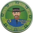 Six Card Charlie s Casino Set Of 100  25 Chips Chipco  Long Beach Wa  
