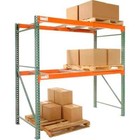 New  Industrial Teardrop Pallet Rack Starter  96 w X 24 d X 96 h  