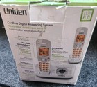 Uniden D1780 Dect 6 0 Cordless Phone Answering Machine 2 Handsets Nib
