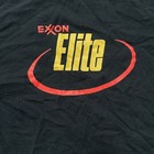 Vintage Exxon Elite Black Tshirt Anvil Tag American Oil Company Size Xxl