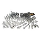 Dewalt Mechanics Tool Set 192-pc Metric  Sae Silver Hard Shell Carrier Chrome