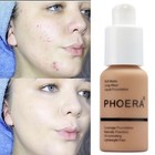 Phoera Foundation Makeup Full Coverage Liquid Long Lasting Shade Base Brighten