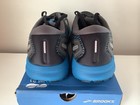 New Brooks Ghost 14 Men   s Running Shoes - Black blue - Sz 10