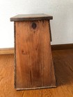 Showa Wooden Step Stool Antique Vintage With Wear