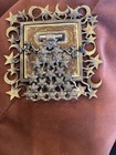 Jay Strongwater 2000 Moon Stars Celestial Jeweled Picture Frame Rare